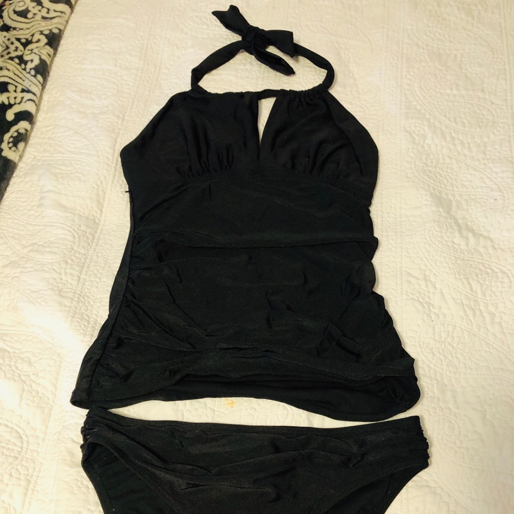 MOONSIDE tankini - black - size 8